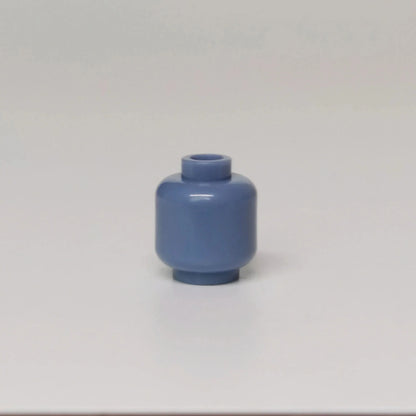 100pcs DIY MOC Building Block Heads | Plain Minifigure Parts for Customization