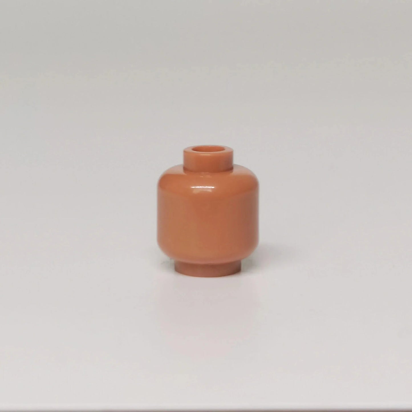 100pcs DIY MOC Building Block Heads | Plain Minifigure Parts for Customization