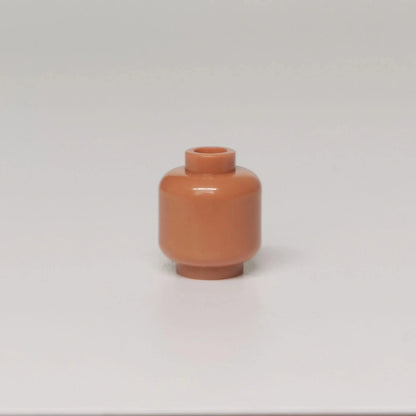 100pcs DIY MOC Building Block Heads | Plain Minifigure Parts for Customization