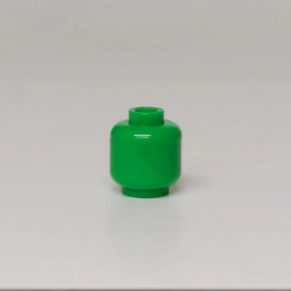 100pcs DIY MOC Building Block Heads | Plain Minifigure Parts for Customization