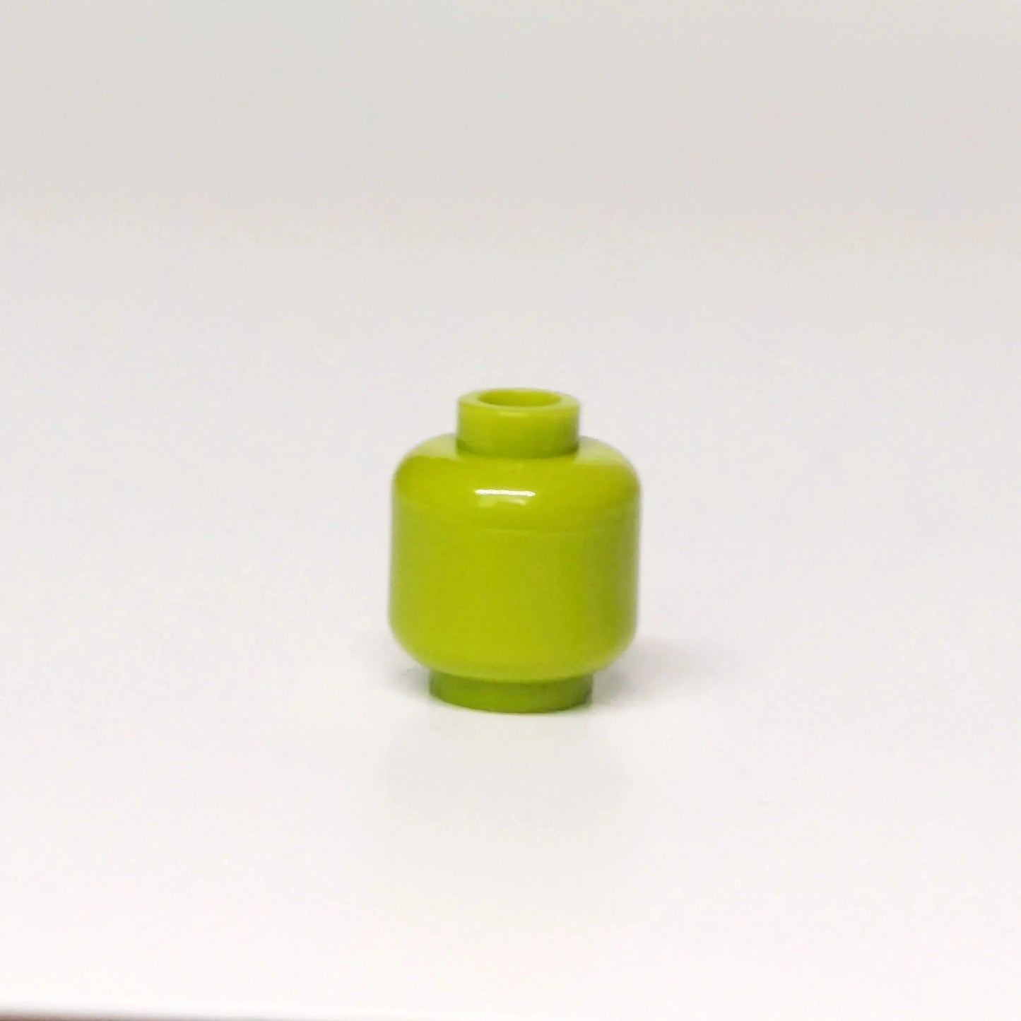100pcs DIY MOC Building Block Heads | Plain Minifigure Parts for Customization