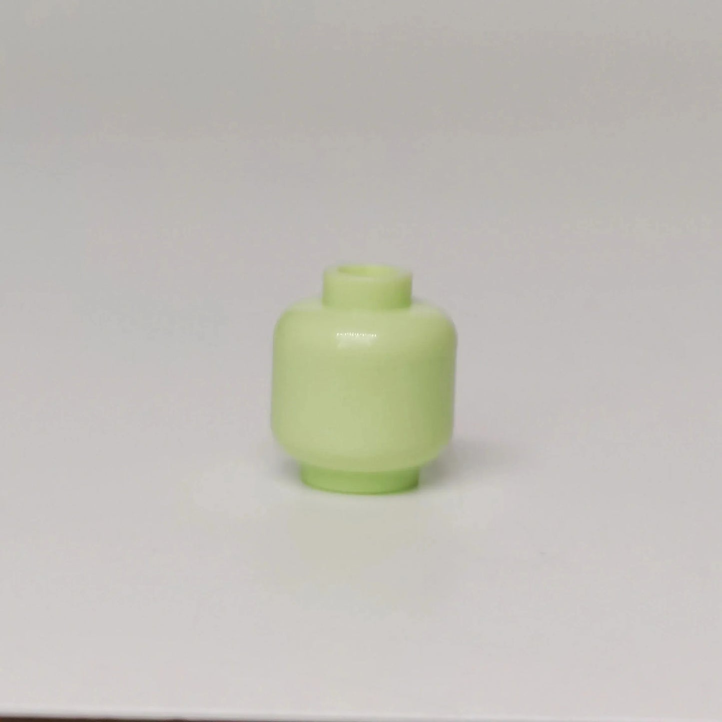 100pcs DIY MOC Building Block Heads | Plain Minifigure Parts for Customization
