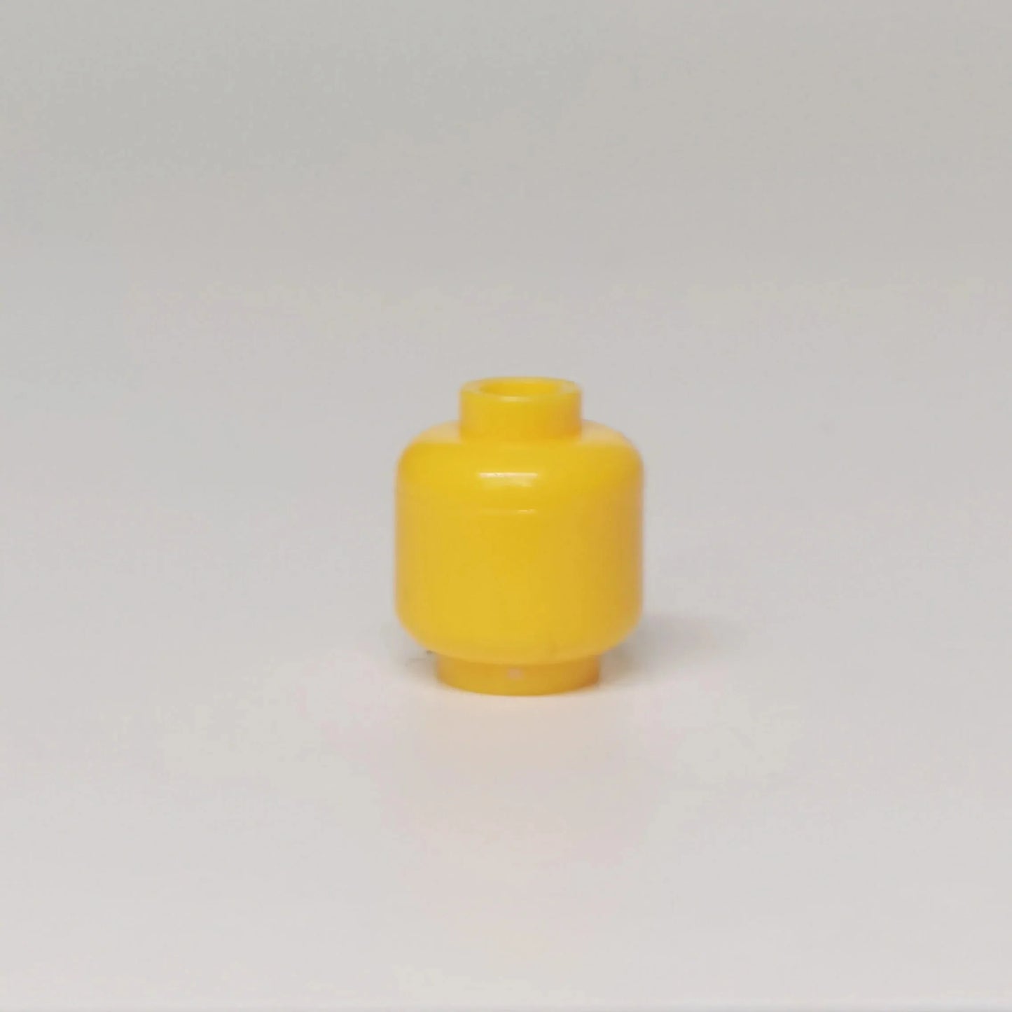 100pcs DIY MOC Building Block Heads | Plain Minifigure Parts for Customization
