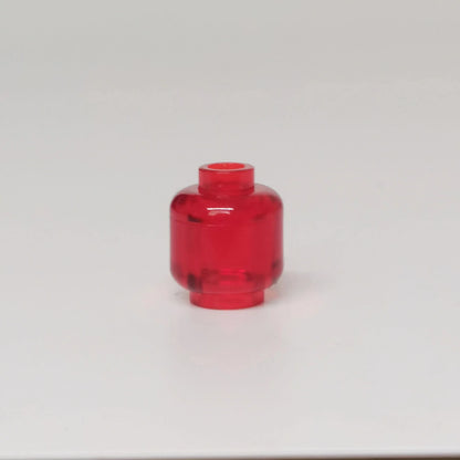 100pcs DIY MOC Building Block Heads | Plain Minifigure Parts for Customization