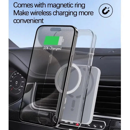 100W Magnetic Wireless Car Charger | Fast Car Phone Holder for iPhone 16 15 14 13 12