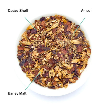 Culte de Déméter - Tisane d'orge Cacao Anis (Sans Caféine)