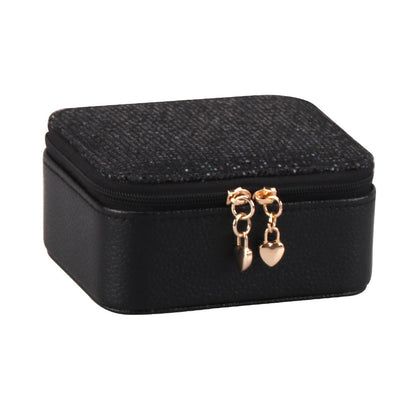 Earrings Earrings Ring Jewelry Box Square Gift