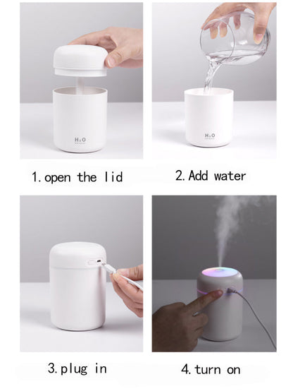 Diffuseur d'huiles essentielles d'aromathérapie ultrasonique