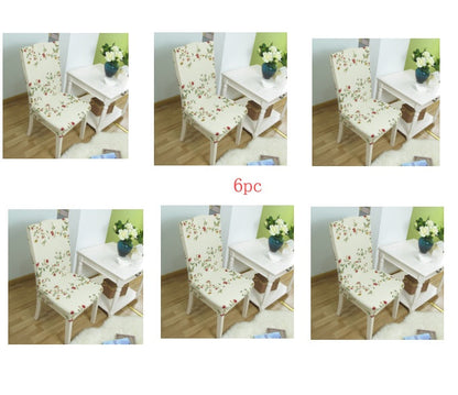 Funda de silla para el hogar, funda de silla de hotel, funda de silla para paquete, funda de silla elástica siamesa, funda de silla de oficina para ordenador