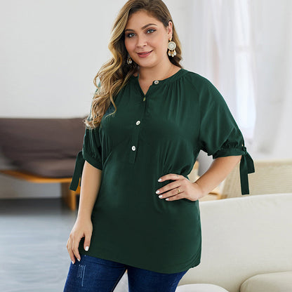 Camiseta de moda para tallas grandes