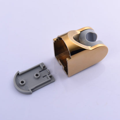 Rociador de teléfono de latón metálico con PVD de oro de envío gratuito que ahorra agua, pulverizador de ducha de mano