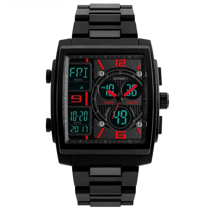 Men's Electronic Watch – Classic Digital Timepiece