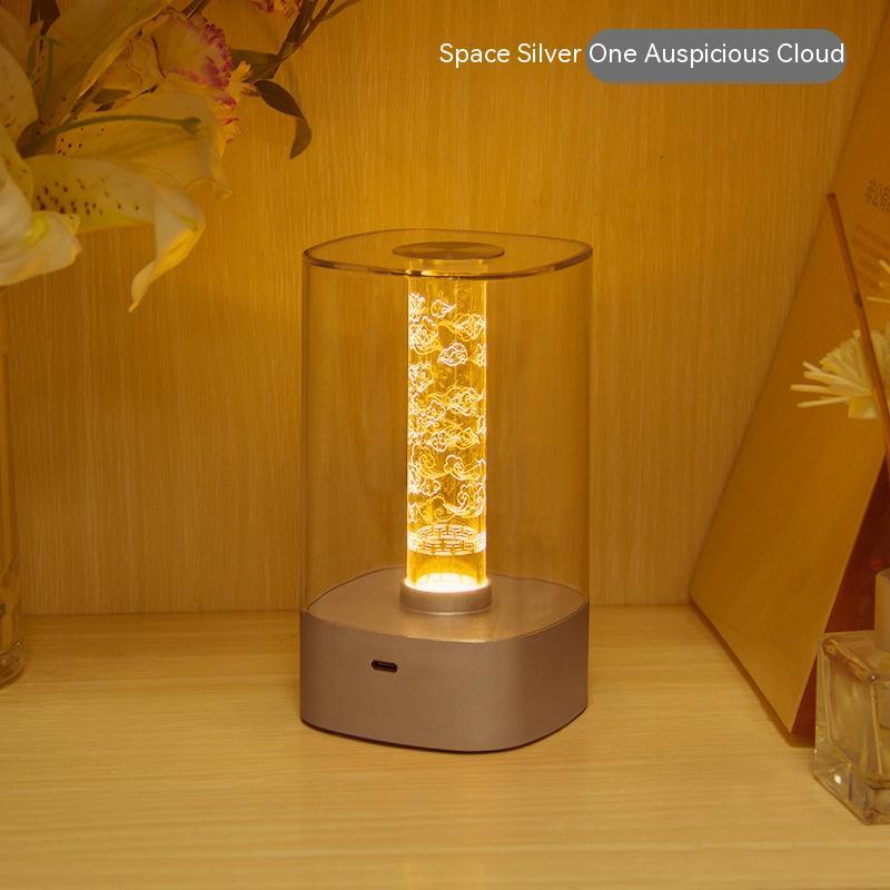 Nouvelle Lampe d'Ambiance LED Tactile Rechargeable USB Protection des Yeux Lampe de Chevet pour Chambre Bar Restaurant Décoration Jardin Veilleuse Décoration Intérieure