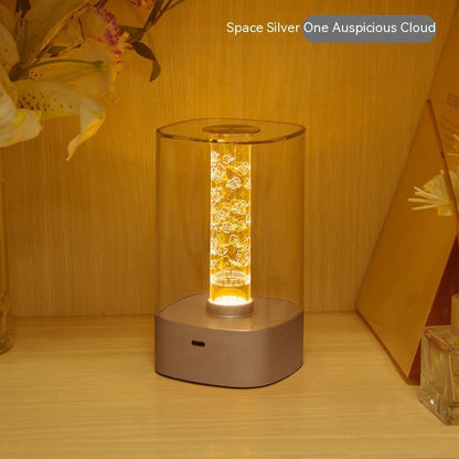 Nouvelle Lampe d'Ambiance LED Tactile Rechargeable USB Protection des Yeux Lampe de Chevet pour Chambre Bar Restaurant Décoration Jardin Veilleuse Décoration Intérieure