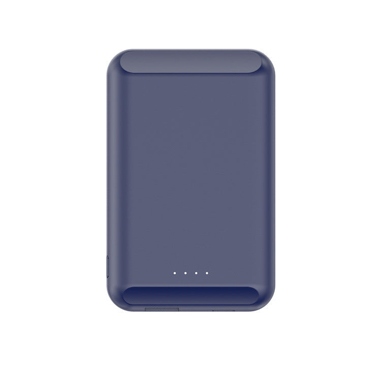 Chargeur de téléphone sans fil à absorption magnétique Source d'alimentation mobile