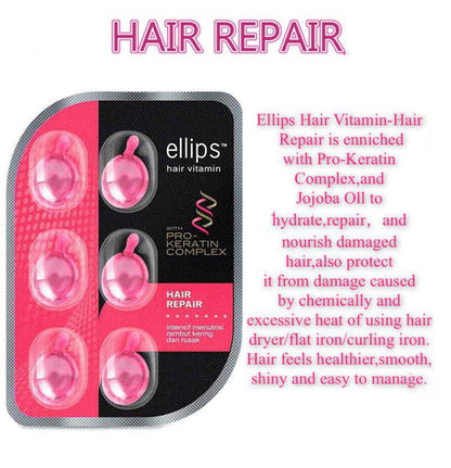 Ellips Hair Vitamin Serum Capsules – Pro-Keratin Repair