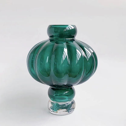 Creative New Lantern Glass Vase Living Room Dining Table Flower Arrangement