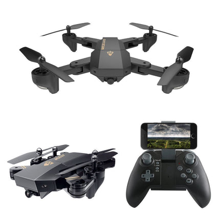 Folding Fixed-Height Aerial Drone – 4-Channel RC Quadcopter with Camera