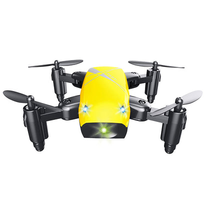 Micro Dron Plegable RC Juguetes Cuadricóptero con Cámara WiFi Control por APP Helicóptero Dron Regalo para Niños con Volante de Dirección con Rodamiento 3D