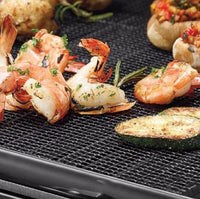 Barbecue Non-Stick Wire Mesh Grilling Mat Reusable Cooking Grilling Mat For Outdoor Activities