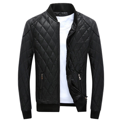 Men's winter plush suede jacket