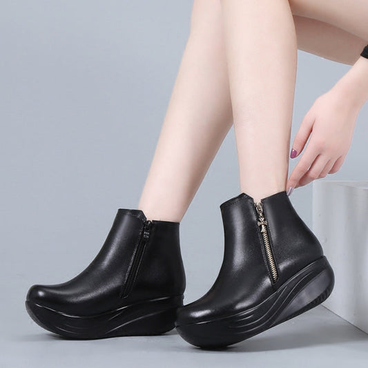 Bottes courtes pour femmes grandes tailles