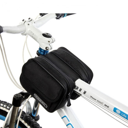 Bolsa de bicicleta, bolsa de viga delantera, bolsa de sillín, equipo de ciclismo de montaña, bolsa de tubo superior, bolsa de accesorios de bicicleta