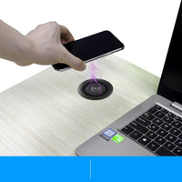 Cargador inalámbrico dual de escritorio USB