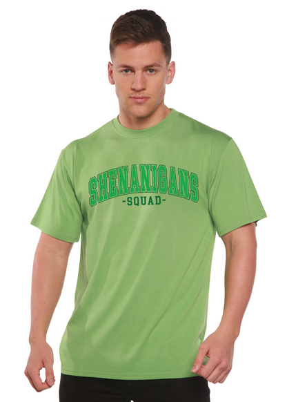 T-shirt graphique unisexe en bambou/coton Shenanigans Squad