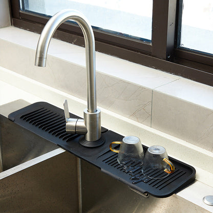 Oversized Silicone Faucet Splash & Drain Pad