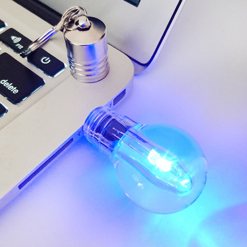 Lámpara de regalo personalizada con disco U luminoso de acrílico creativo