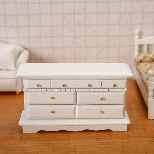Maison de poupée Meuble Cabinet en bois à monter soi-même