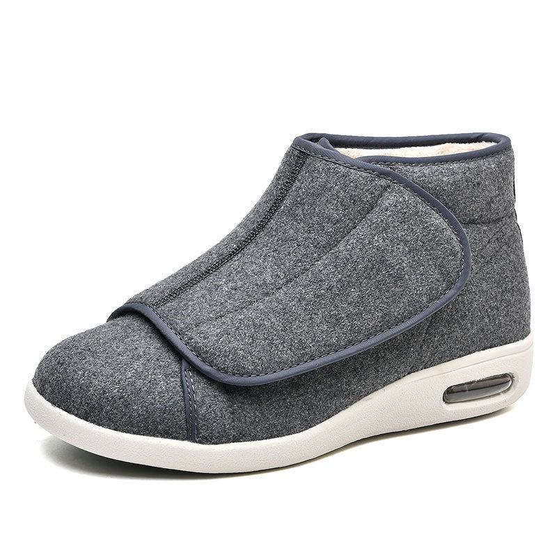 Plus Velvet Autumn And Winter Type Men's Walking Shoes