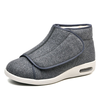 Plus Velvet Autumn And Winter Type Men's Walking Shoes