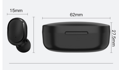Auriculares Bluetooth A6S inalámbricos deportivos mini