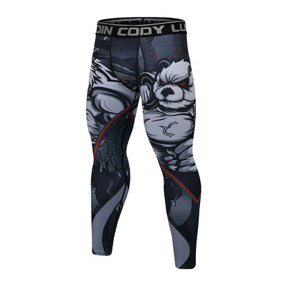 Men's Boxing  Fitness Compression Sportswear