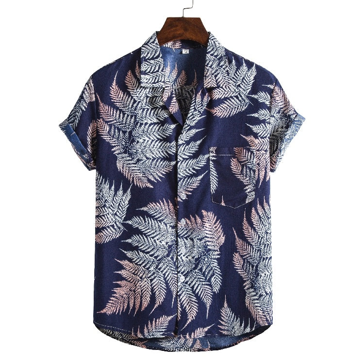 Men Short Sleeved Beach Apparel