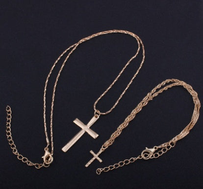 Pendentif classique neuf tendance, cadre pédagogique, collier ras du cou, bijoux, deux ensembles de produits
