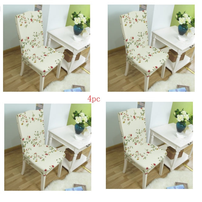 Funda de silla para el hogar, funda de silla de hotel, funda de silla para paquete, funda de silla elástica siamesa, funda de silla de oficina para ordenador