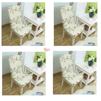 Funda de silla para el hogar, funda de silla de hotel, funda de silla para paquete, funda de silla elástica siamesa, funda de silla de oficina para ordenador