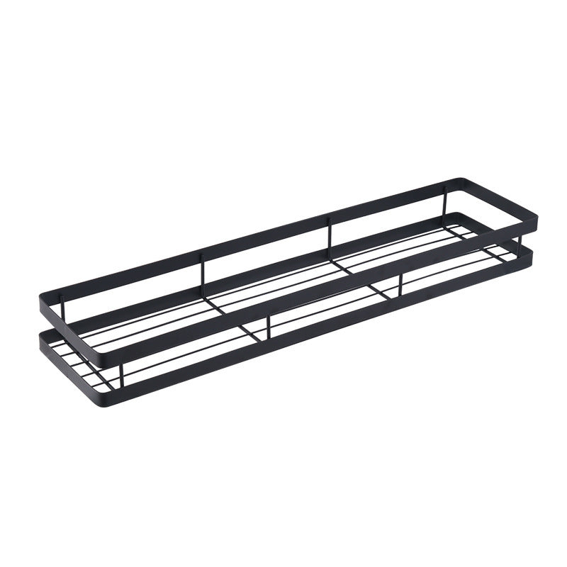 Étagère à épices murale sans perçage Organisateur de rangement pour salle de bain