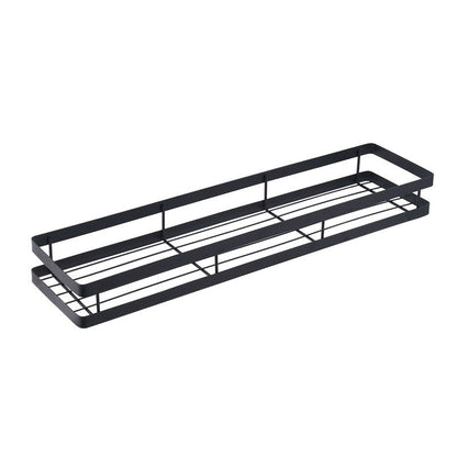 Étagère à épices murale sans perçage Organisateur de rangement pour salle de bain