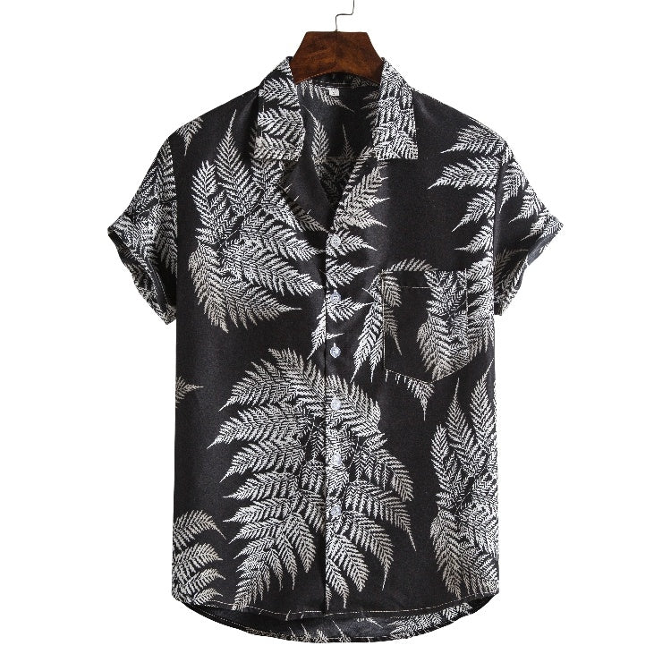 Men Short Sleeved Beach Apparel