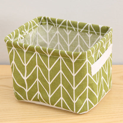 Table top storage basket