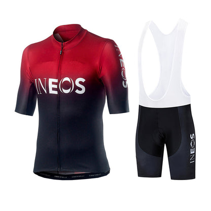 Combinaison de cyclisme grande taille à manches courtes pour hommes et femmes