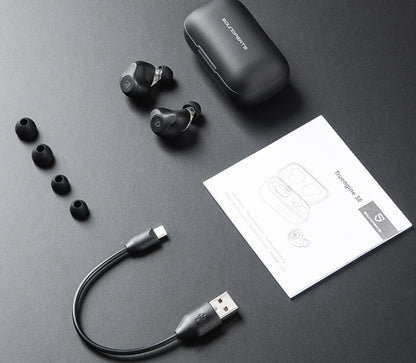 Auriculares inalámbricos Bluetooth de doble controlador dinámico