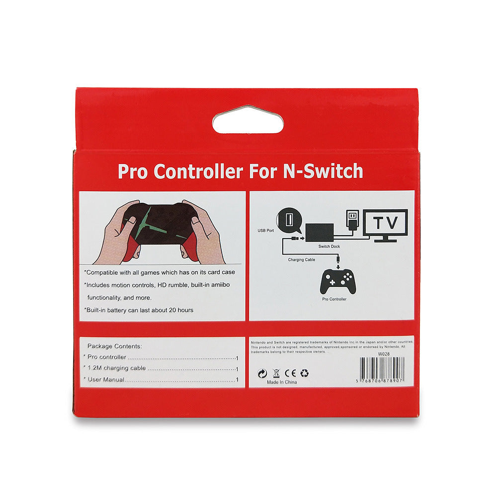 Mando inalámbrico Bluetooth Switch Pro para NS Splatoon2, mando a distancia para consola Nintend Switch