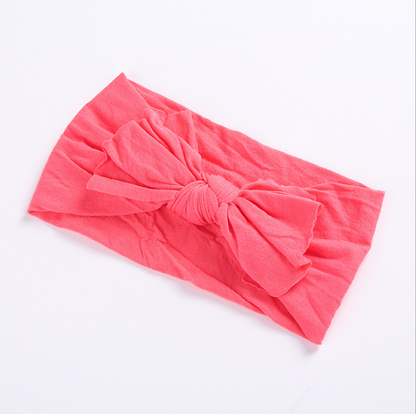 Nylon stockings fashion wide hair band handmade bow headband