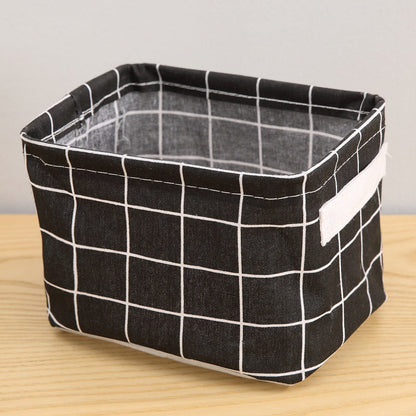 Table top storage basket