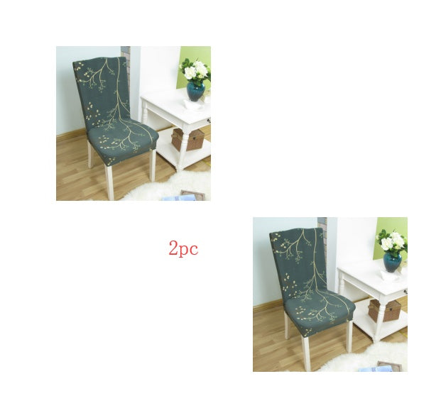Funda de silla para el hogar, funda de silla de hotel, funda de silla para paquete, funda de silla elástica siamesa, funda de silla de oficina para ordenador